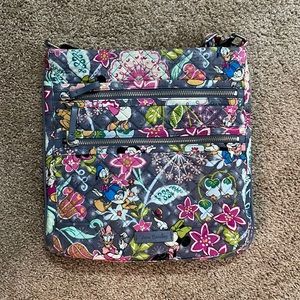 Vera Bradley Disney Triple Zip Hipster Crossbody Bag